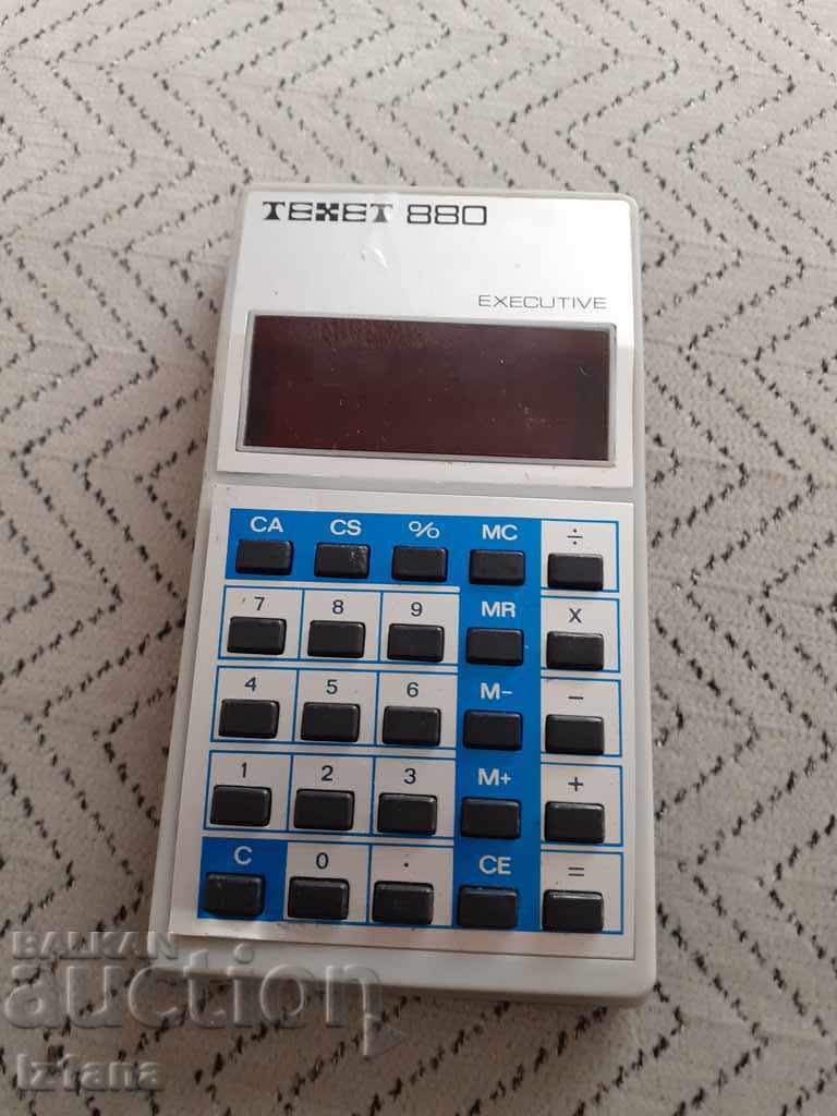 Old Texet 880 calculator