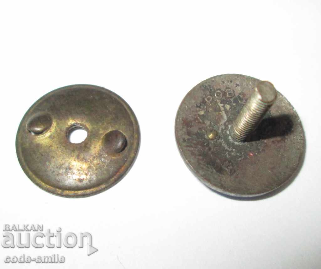 Auction  Old badge fishing sign Fishermen's Union in the Kingdom of Bulgaria