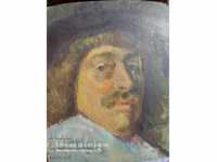 АВТОПОРТРЕТ С ШАПКА - РЕМБРАНД - РУБЕНС  - КАРАВАДЖО