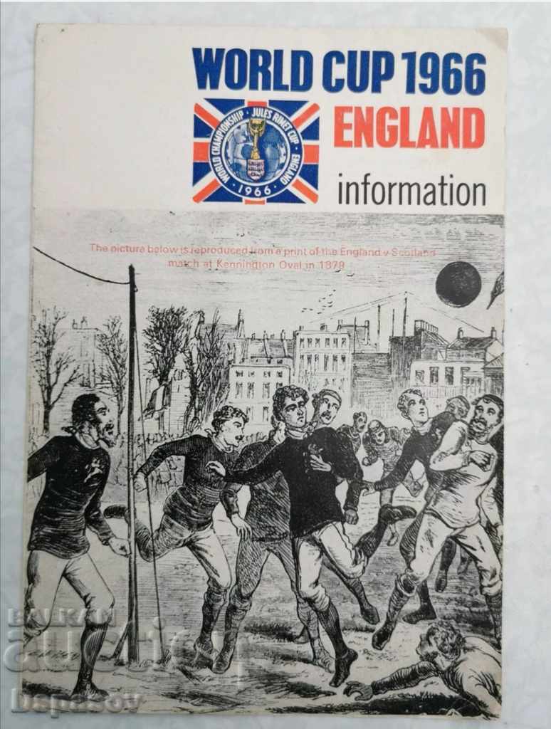 England 1966 FIFA World Cup Brochure