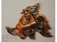 Painting "Mother's Love" by sculpture