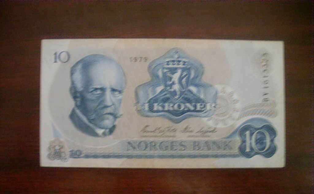 Νορβηγία 10 κορώνες 1979