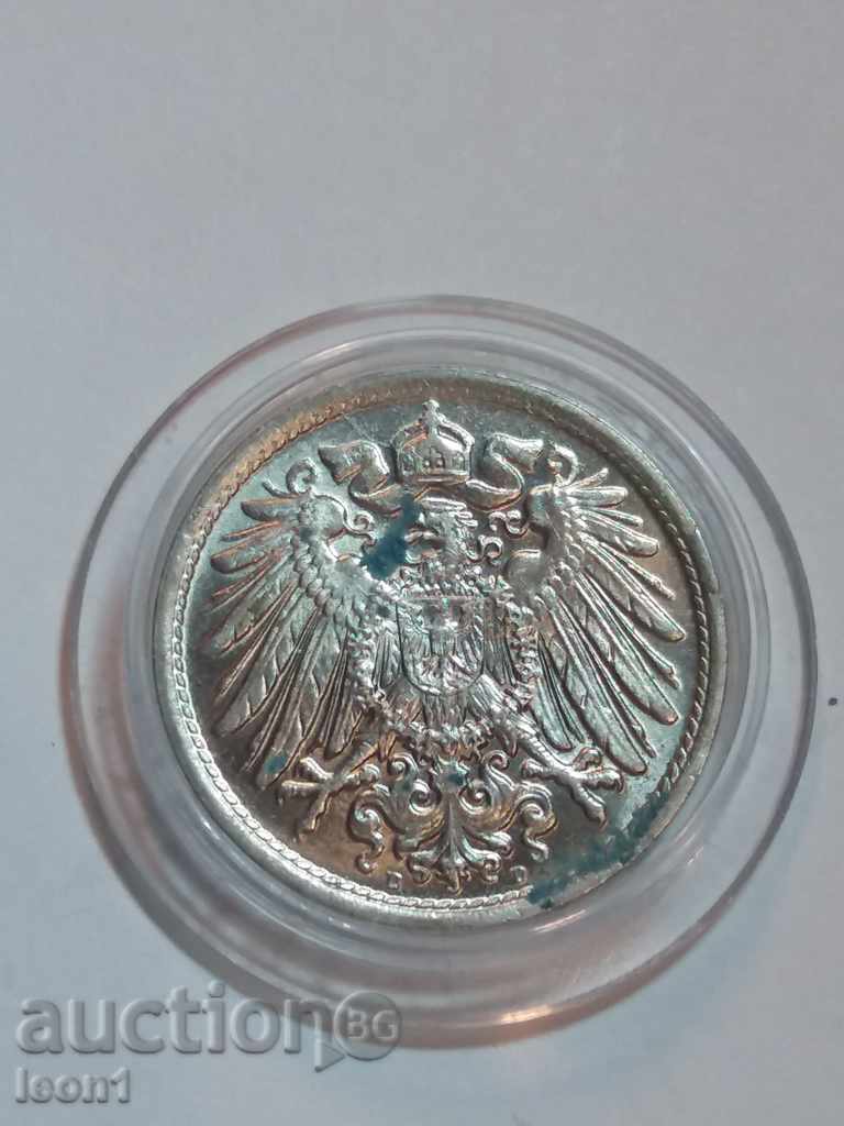 Germany 10 pfennig 1916 D with price 45.00 BGN | € 23.01 Germany 10 pfennig 1916 D with price 45.00 BGN | € 23.01