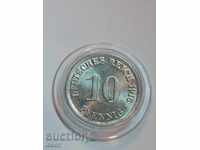 Germany 10 pfennig 1916 D