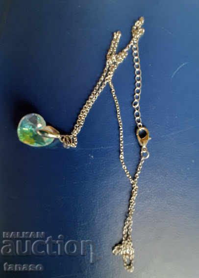 Delivery of Stainless steel necklace and Swarovski crystal, heart Delivery of Stainless steel necklace and Swarovski crystal, heart
