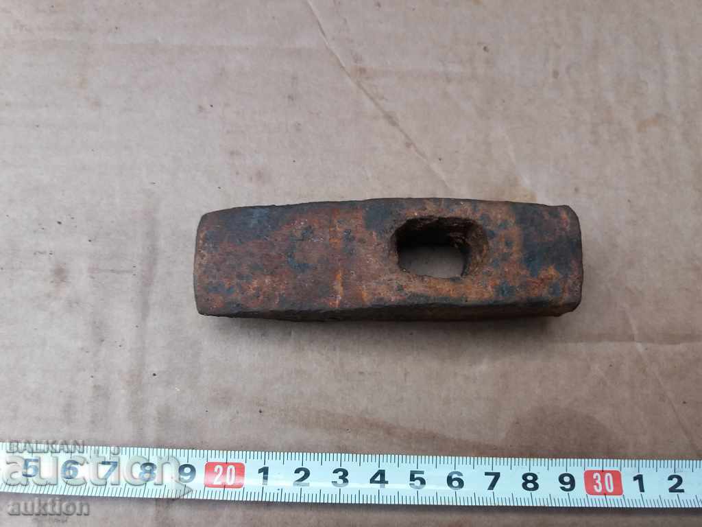 OLD MASSIVE FORGED HAMMER, HAMMER - 6 OLD MASSIVE FORGED HAMMER, HAMMER - 6