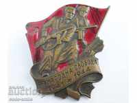 Large partisan badge badge For People's Freedom