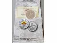 10 leva 2014 Tsar Simeon Mare certificat MINT
