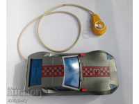 Стара Соц детска пластмасова играчка спортна кола с батерия