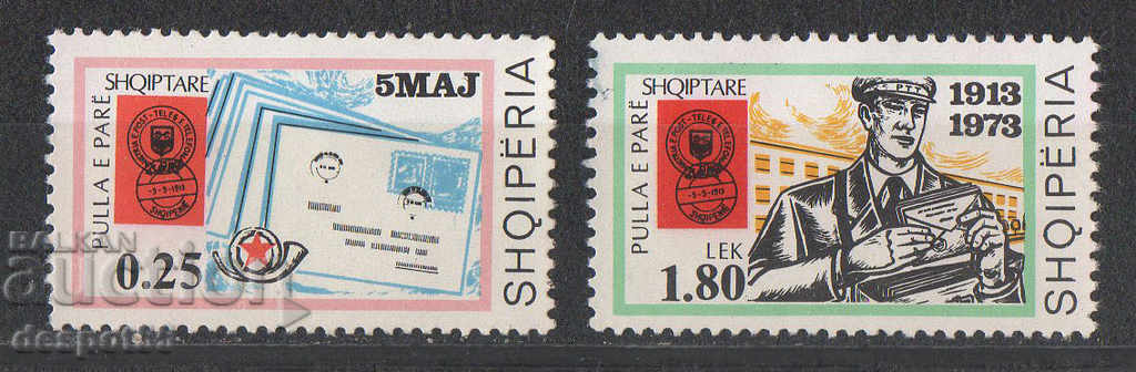 1973. Albania. 60 years of Albanian postage stamps.