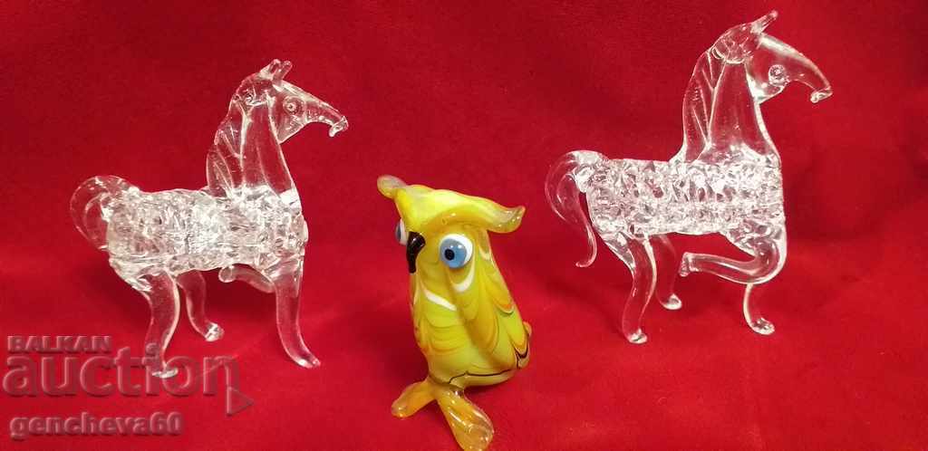 Аукцион ЛОТ Кристални фигури Мурано