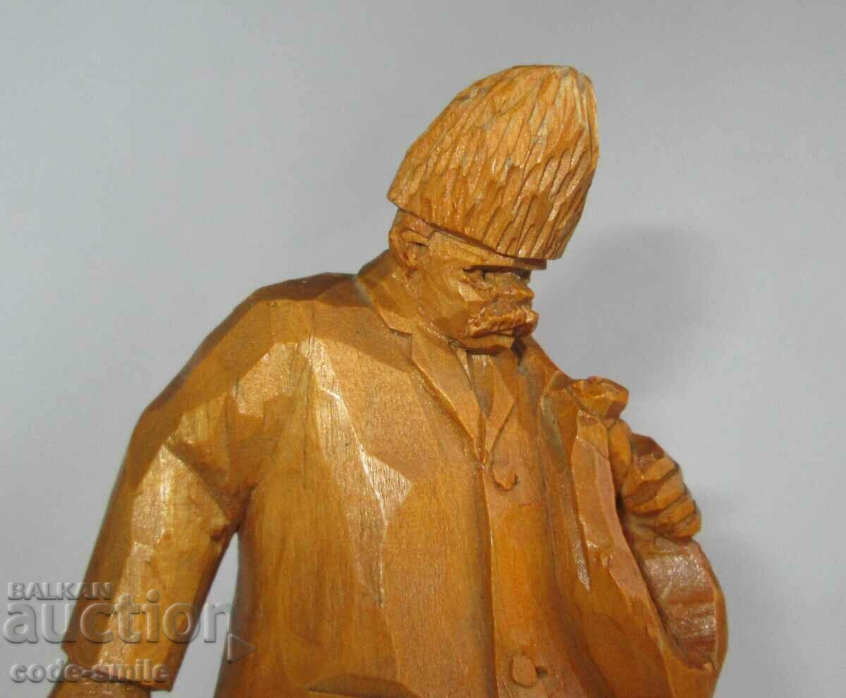 Old author's woodcarving figure statuette Old man sows grain - 6 Old author's woodcarving figure statuette Old man sows grain - 6