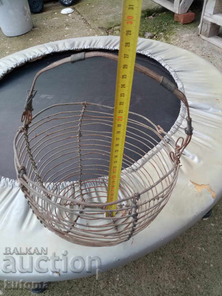 Δημοπρασία Πολύ παλιό καλάθι αγορών Δημοπρασία Πολύ παλιό καλάθι αγορών