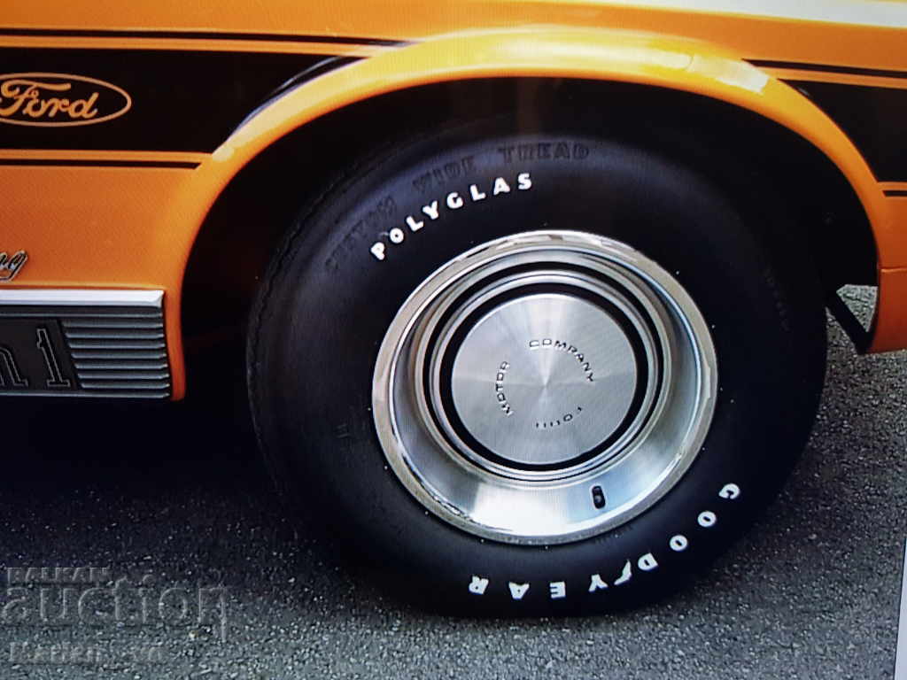 Old set of wheels for FORD MUSTANG-4 pieces - 6 Old set of wheels for FORD MUSTANG-4 pieces - 6