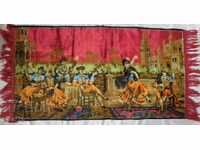 Old tapestry for wall