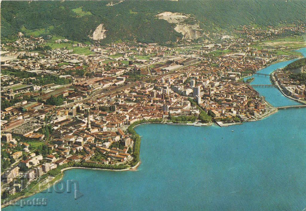 1966-73. Italy. Lecco. Panorama. with price 1.80 BGN | € 0.92 1966-73. Italy. Lecco. Panorama. with price 1.80 BGN | € 0.92