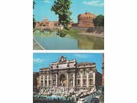 1964-71. Italy. Rome. Panorama.