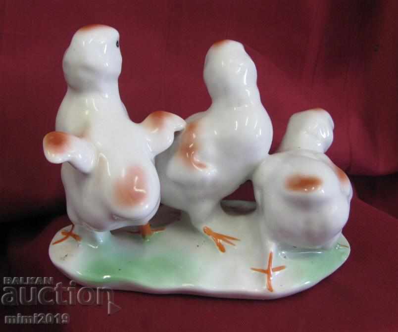 Auction  Vintage Porcelain Figurine Marked