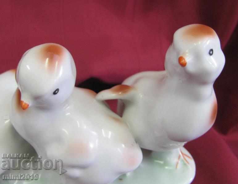 Vintage Porcelain Figurine Marked - 6
