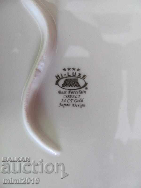 Delivery of Vintage Large Porcelain Tray Japan Marked Delivery of Vintage Large Porcelain Tray Japan Marked