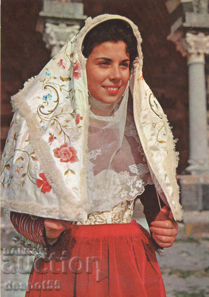 1960. Italy. Italian folk costumes. with price 1.80 BGN | € 0.92 1960. Italy. Italian folk costumes. with price 1.80 BGN | € 0.92