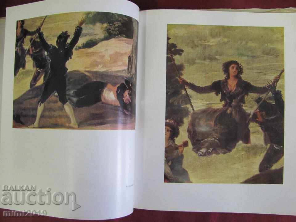 Παράδοση 1973 Κατάλογος βιβλίων Francisco Goya Ρωσία