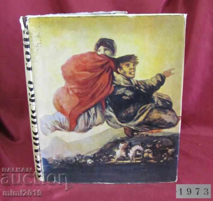 1973 Κατάλογος βιβλίων Francisco Goya Ρωσία