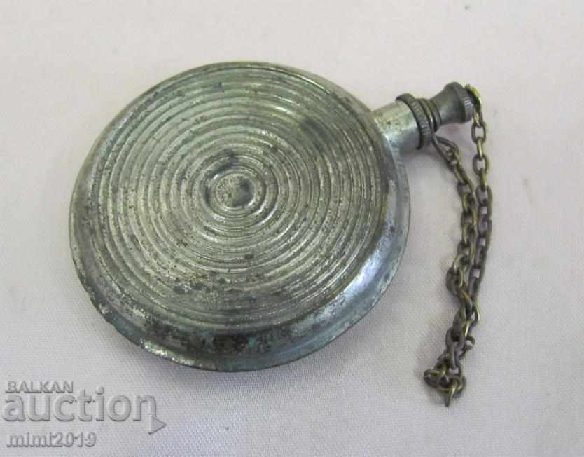 19th Century Copper Mini Vessel for Rose Oil Konkuma