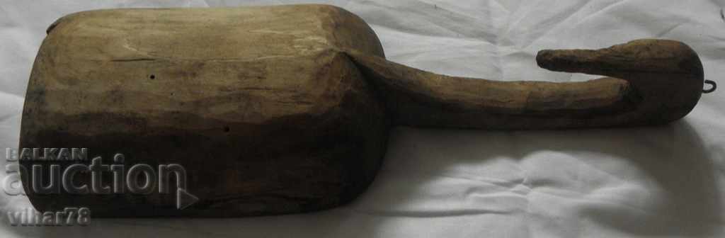 OLD WOODEN SHOVEL MEASURES FOR GRAIN - 5 OLD WOODEN SHOVEL MEASURES FOR GRAIN - 5