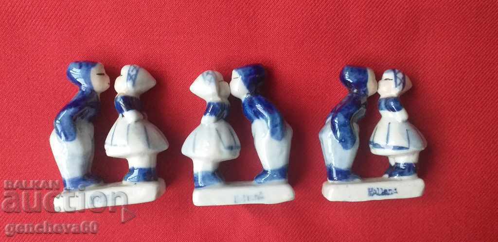 Collectible porcelain figurines "Kiss" Collectible porcelain figurines "Kiss"