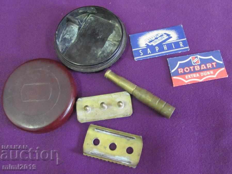 Παράδοση Κιτ ξυρίσματος αξιωματικών Β 'Παγκοσμίου Πολέμου Παράδοση Κιτ ξυρίσματος αξιωματικών Β 'Παγκοσμίου Πολέμου