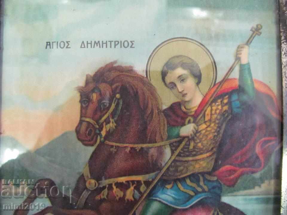 Delivery of 19th century Icon of St. Dimitar Lithography Delivery of 19th century Icon of St. Dimitar Lithography
