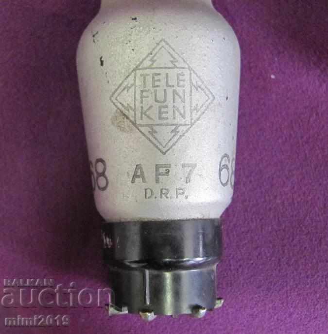 World War II Radio Lamp Telefunken D.R.P. with price 190.00 BGN | € 97.15 World War II Radio Lamp Telefunken D.R.P. with price 190.00 BGN | € 97.15