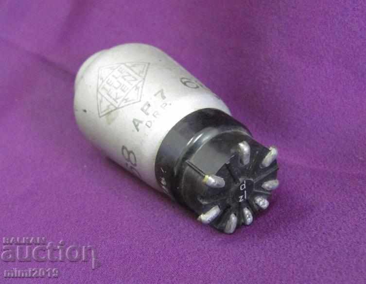 Lampă Radio Războiul Mondial II Telefunken D.R.P - 5 Lampă Radio Războiul Mondial II Telefunken D.R.P - 5