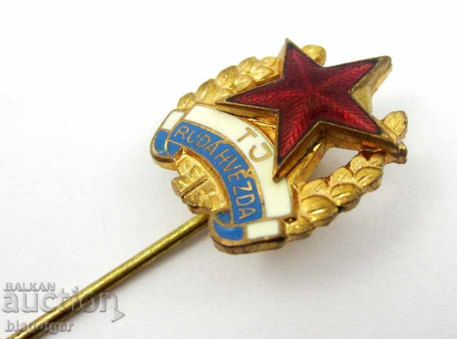 Licitație ECUNOA VECHE DE FOTBAL-STEA ROSIE-CEHOSLOVACIA-SMALT Licitație ECUNOA VECHE DE FOTBAL-STEA ROSIE-CEHOSLOVACIA-SMALT