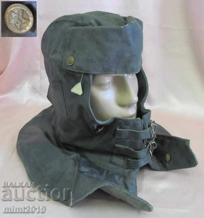 World War II Motorcycle Helmet, Mask Russia