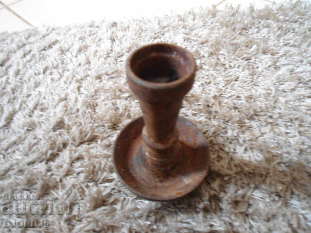 An old metal candleholder - 6 An old metal candleholder - 6