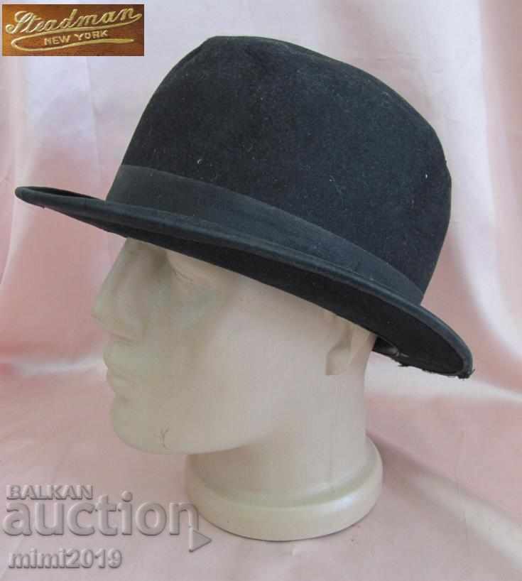 Pălărie bărbătească din anii 1900 New York