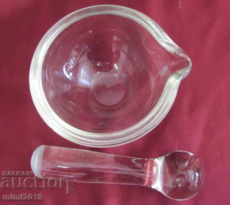 Ιατρικό κονίαμα κρυστάλλινου γυαλιού με τιμή 50.00 BGN | € 25.56 Ιατρικό κονίαμα κρυστάλλινου γυαλιού με τιμή 50.00 BGN | € 25.56