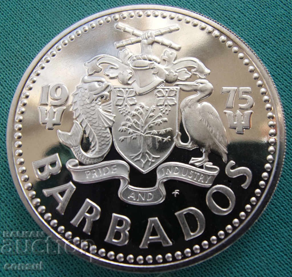 Барбадос 2 Долара 1975 UNC PROOF Rare с цена € 12.78 | 25.00 лв. Барбадос 2 Долара 1975 UNC PROOF Rare с цена € 12.78 | 25.00 лв.