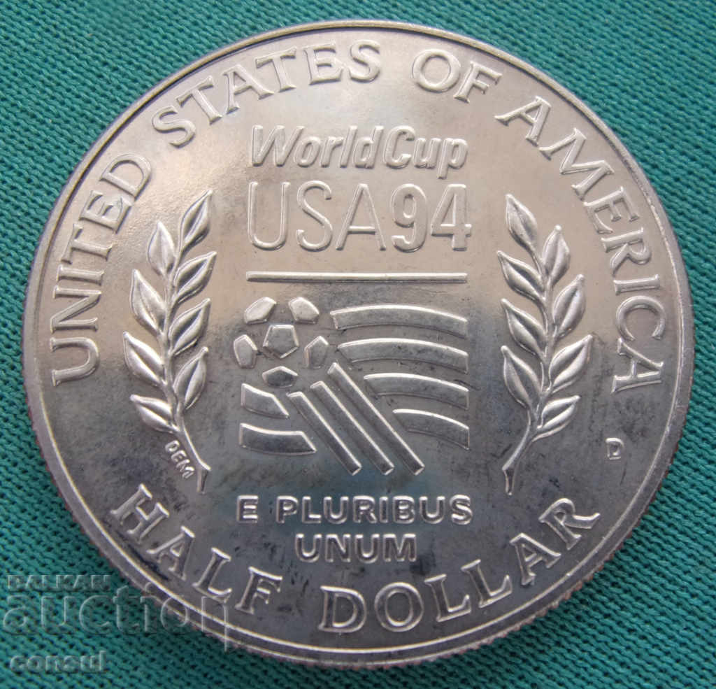 Statele Unite ½ dolar 1994 UNC Rare cu preț € 12.78 | 25.00 BGN Statele Unite ½ dolar 1994 UNC Rare cu preț € 12.78 | 25.00 BGN
