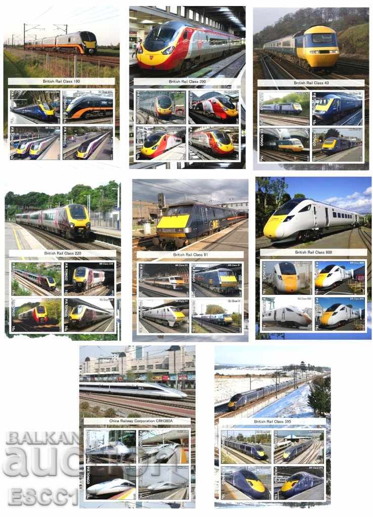 Clean Blocks Trains Locomotives 2015 from Tongo