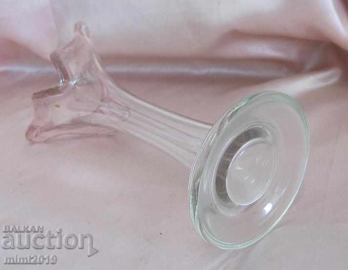 Art Nouveau Secession Crystal Vase - 6