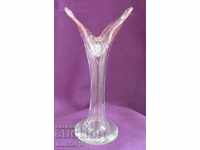 Art Nouveau Secession Crystal Vase
