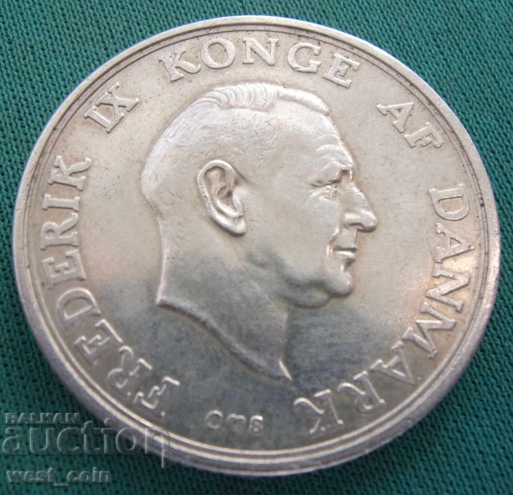 Дания 2 Крони 1958 Рядка монета с цена € 17.90 | 35.01 лв. Дания 2 Крони 1958 Рядка монета с цена € 17.90 | 35.01 лв.