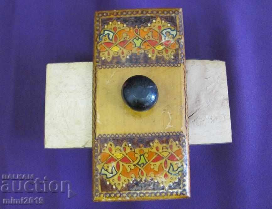 Delivery of 19th century Ink pad - wood Delivery of 19th century Ink pad - wood