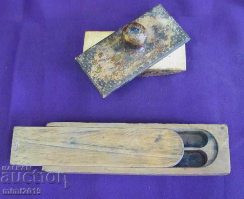 Set de scris din lemn din secolul al XIX-lea cu preț 30.00 BGN | € 15.34