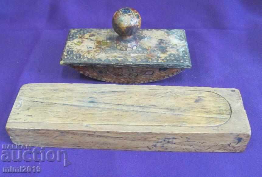 Livrarea Set de scris din lemn din secolul al XIX-lea