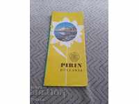 Old brochure, Pirin travel guide