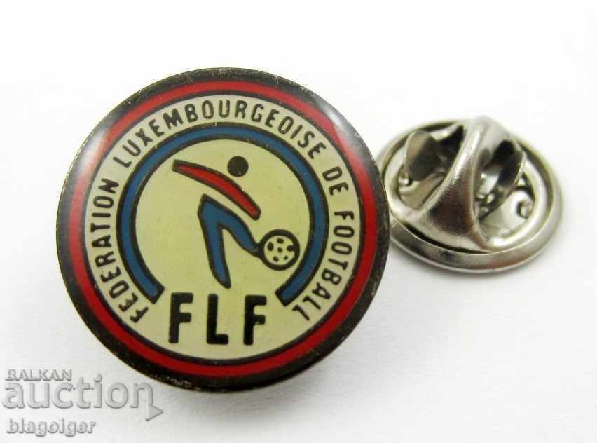 FOOTBALL - FOOTBALL BADGE - LUXEMBOURG FOOTBALL FEDERATION with price 6.99 BGN | € 3.57 FOOTBALL - FOOTBALL BADGE - LUXEMBOURG FOOTBALL FEDERATION with price 6.99 BGN | € 3.57